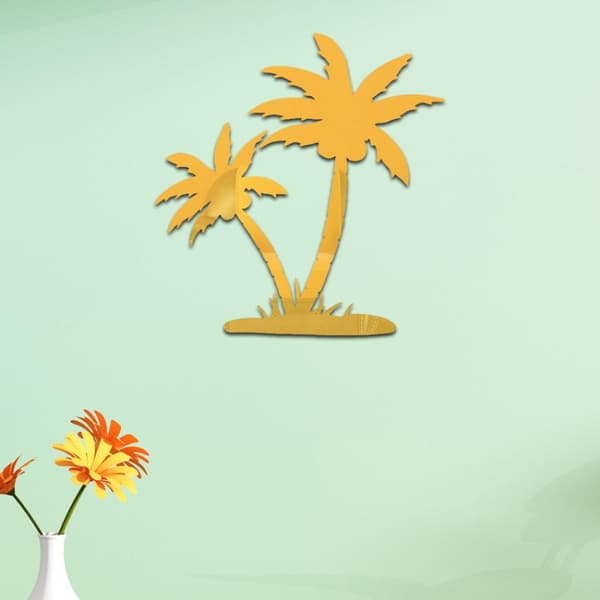 Koristepeilisarja 3D Coconut Gold
