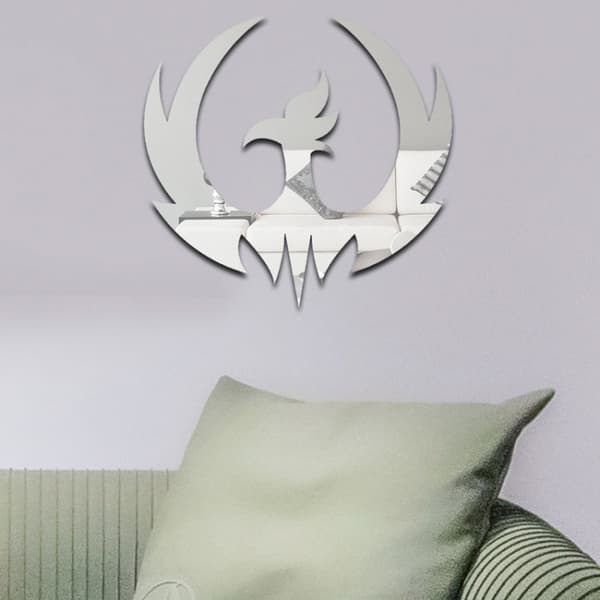 Koristepeilisarja 3D Wings Silver
