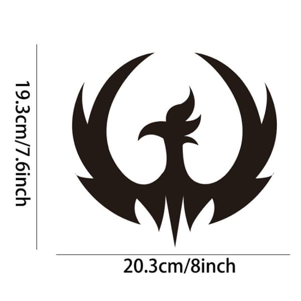 Koristepeilisarja 3D Wings Gold