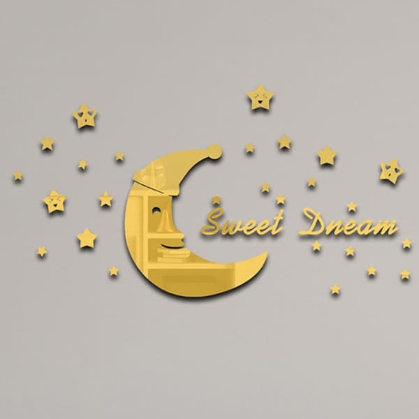 Koristepeilisarja 3D 32kpl/Set Dream Gold