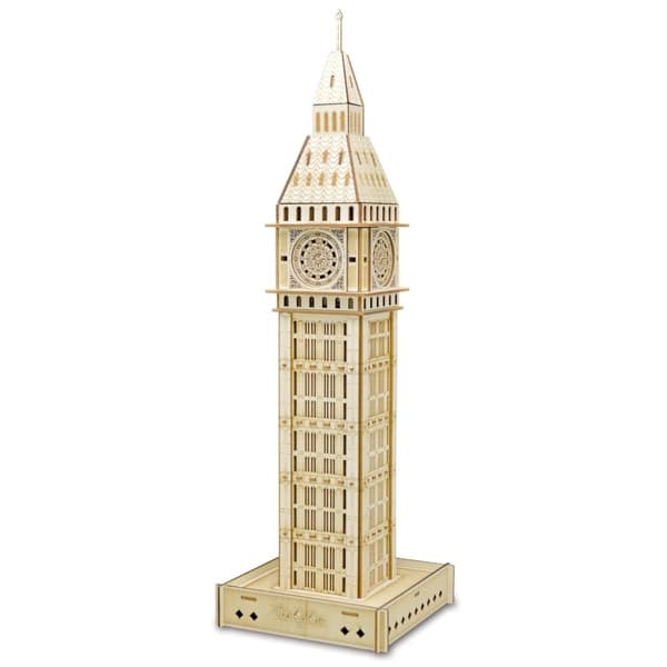 TRÆ 3D SPATIAL PUSLE BIG BEN DIY 8+