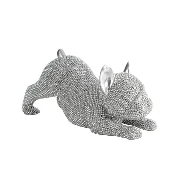 DEKORATIV FIGUR ELDO 19 X 8 X 9 CM SØLV