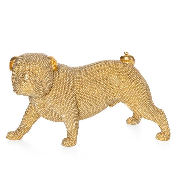 DEKORATIV FIGUR ELDO 28 X 14 X 17 CM GULD