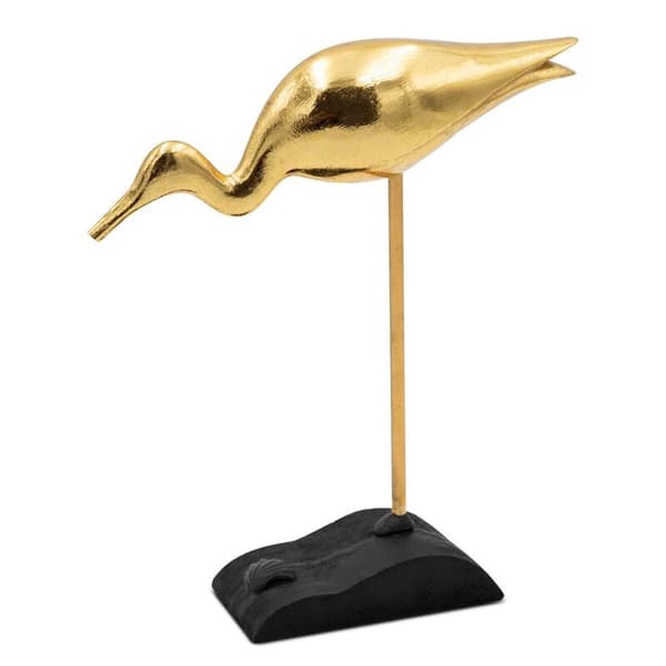 DEKORATIV FIGURIN TEBA (02) 24 X 6 X 25 CM GULD