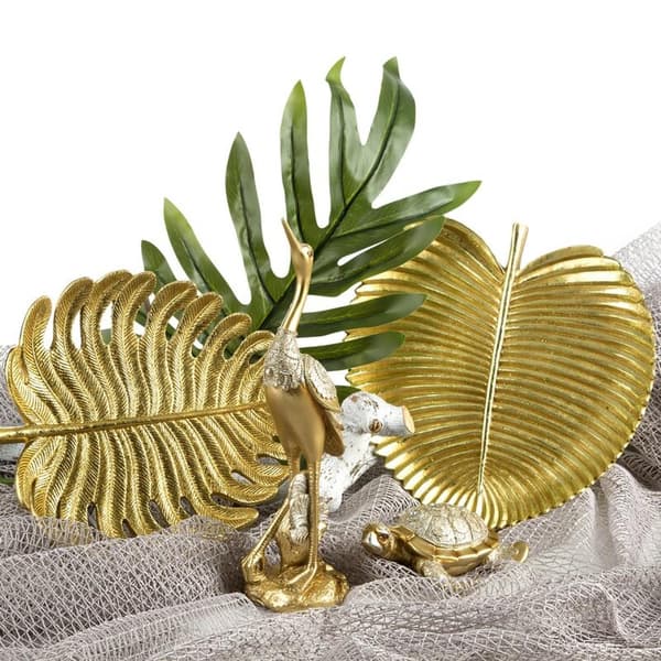 DEKORATIV FIGUR FEMI (06) 12 X 9 X 24 CM GULD