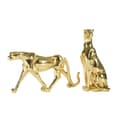 Miniatyrbillede 2 af 4: DEKORATIV FIGUR FEMI (06) 12 X 9 X 24 CM GULD