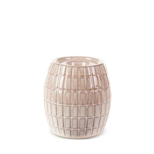 DEKORATIV LYSESTAG EDNA (02) FI 13 X 15 CM CREME