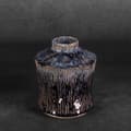 Miniatyrbillede 2 af 2: ALDA DEKORATIV VASE (04) FI 17 X 20 CM MARINEBLÅ
