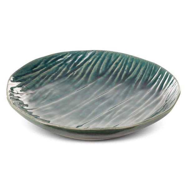 DEKORATIV PLADE REA (01) FI 25 X 5 CM GRØN