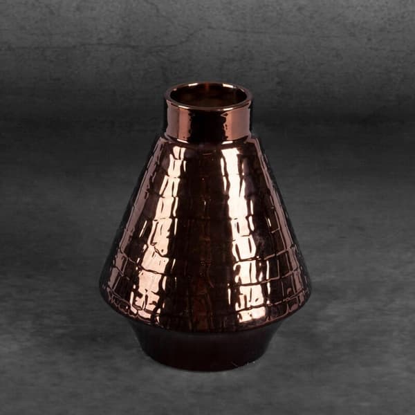 DEKORATIV VASE ERNA FI 17 X 22 CM KOBBER
