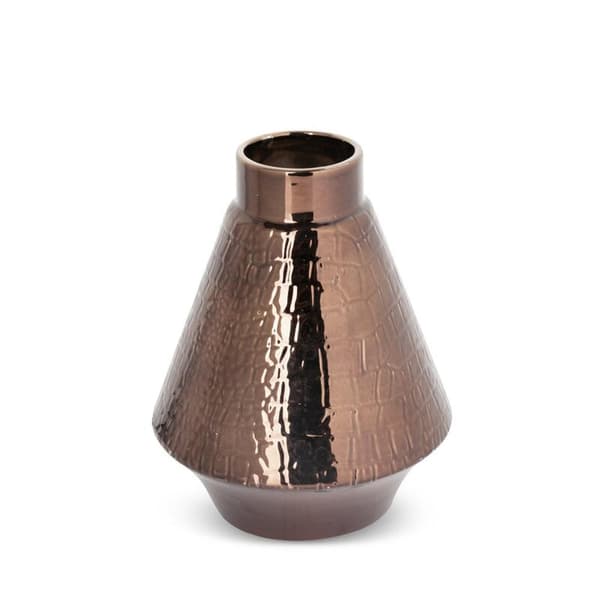 DEKORATIV VASE ERNA FI 17 X 22 CM KOBBER