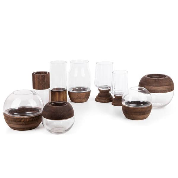 JULEPYNT GLAS GRACE1 (01) FI 17 X 34 CM HVID