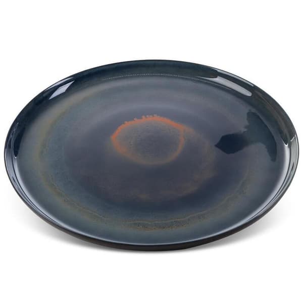DEKORATIV GLASPLADE EVA (03) FI 33 X 2 CM GRØN