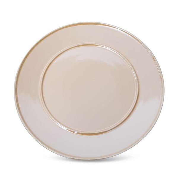 DEKORATIV PLADE SIMONA6 (01) FI 30 X 2 CM BEIGE