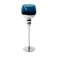Miniatyrbillede 1 af 3: DEKORATIV GLAS LYSEHOLDER CLOE FI 12 X 40 CM HVID