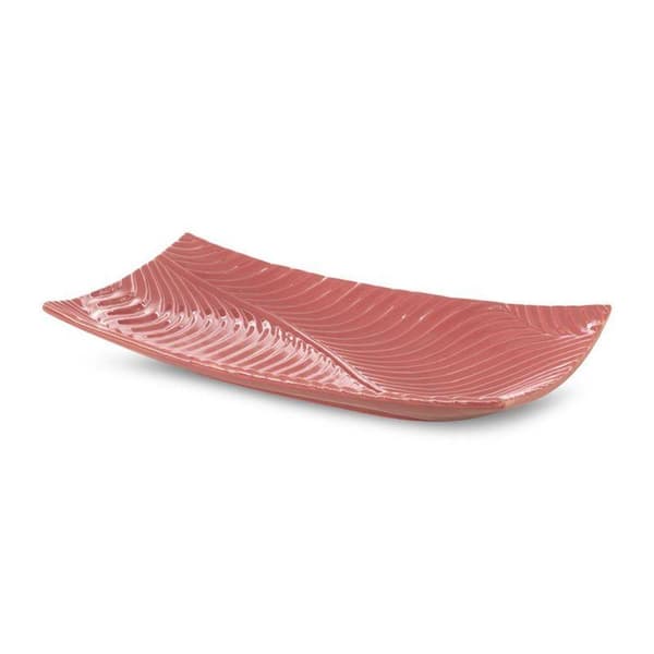 DEKORATIV PLADE SENA 35 X 20 X 6 CM PINK