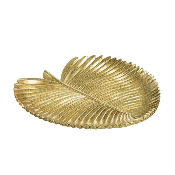 DEKORATIV PLADE FEMI (03) 28 X 28 X 3 CM GULD