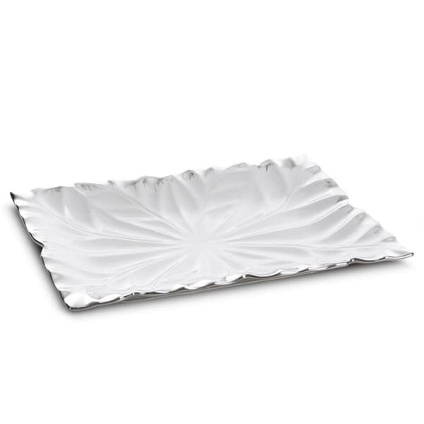DEKORATIV PLATTA NIRA (01) 35 X 26 X 3 CM VIT