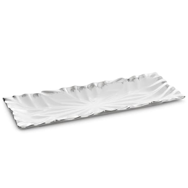 DEKORATIV PLADE NIRA (03) 38 X 15 X 3 CM HVID