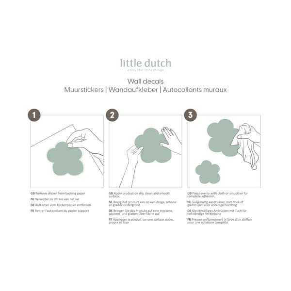 Little Dutch - Väggdekor Skogsvänner