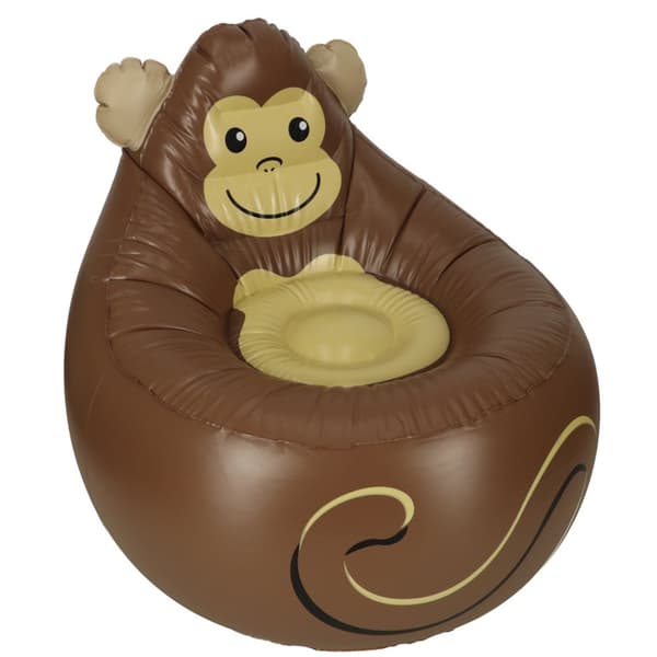 BESTWAY 75116 monkey uppblåsbar puffstol