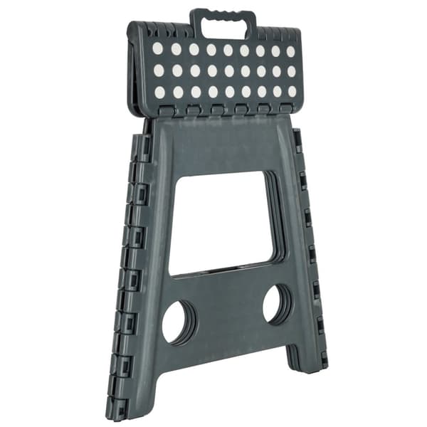 Anti-slip foldeskammel, 39 cm, mørkegrå