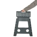 Miniatyrbillede 6 af 7: Anti-slip foldeskammel, 39 cm, mørkegrå