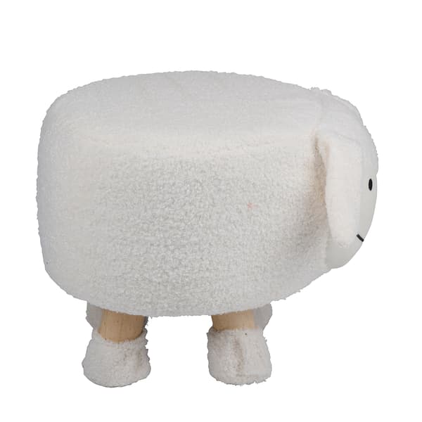 Pall Får 34 cm hög - Vit