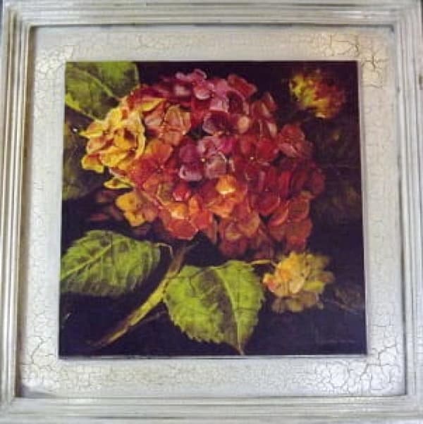 Antikbild med hortensia från Limited Collection