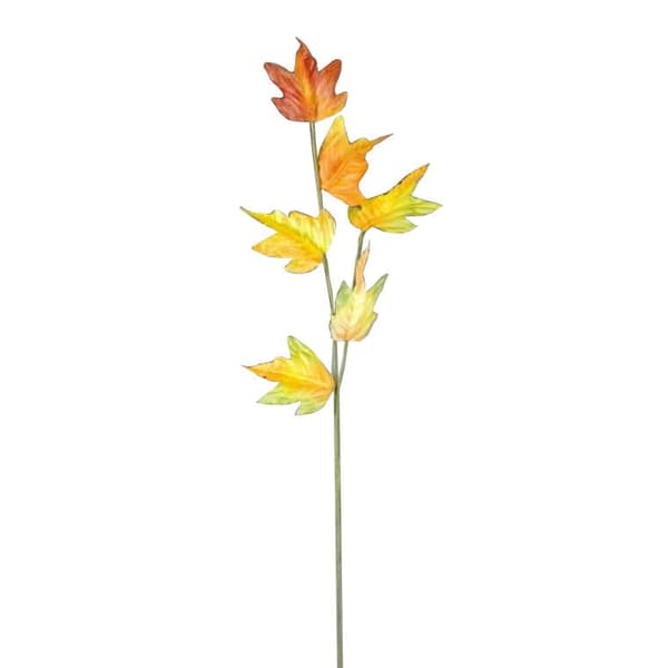 Kvist höstlöv - Orange, 50cm