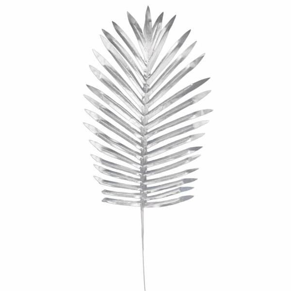SILVER Cycasa Blad för blomsterarrangemang 35x20 cm