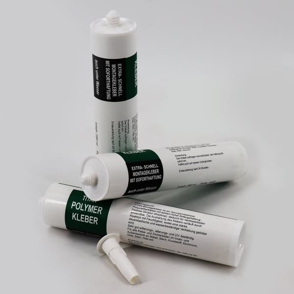 3 x Adhesive Bank matto Kivivuori Rinnematto lampivuoraukseen 290 ml Valkoinen