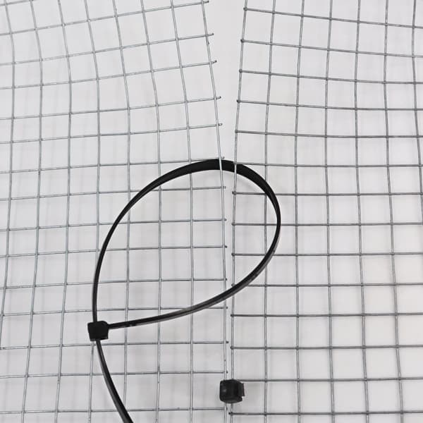 800 Nippuside 300 mm x 4,8 mm varjostusverkkoon Aitapaneeli Tennisseinä Työmaa-aita