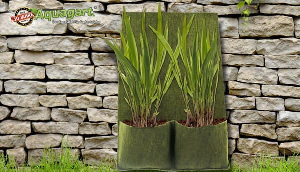 4 Planteposer Plantesæk Bankmåtte Skråmåtte til Pond liner