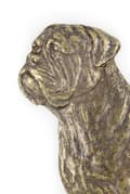 Miniatyrbillede 2 af 4: Bullmastiff, Bulmastiff - dørplade med hund, velkomstplade af messing, unikt skilt med inskriptionen Welcome by Art-Dog
