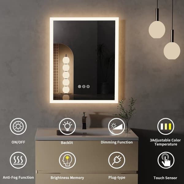 Peili Led Kylpyhuone 40x50 cm