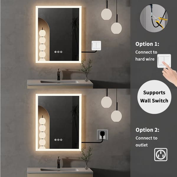 Peili Led Kylpyhuone 40x50 cm