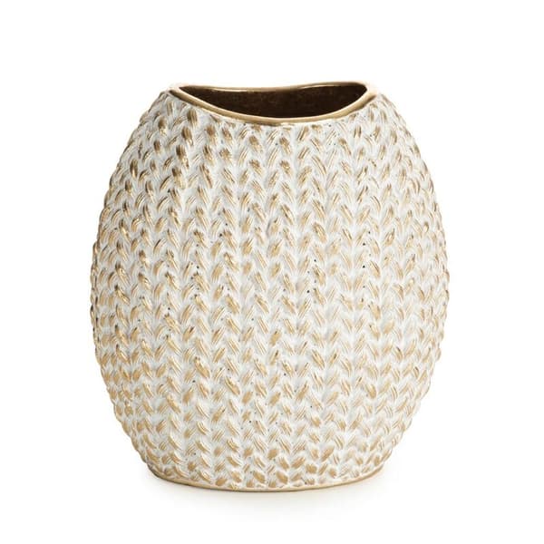 DEKORATIV VAS MOLI 18 X 12 X 20 CM GULD