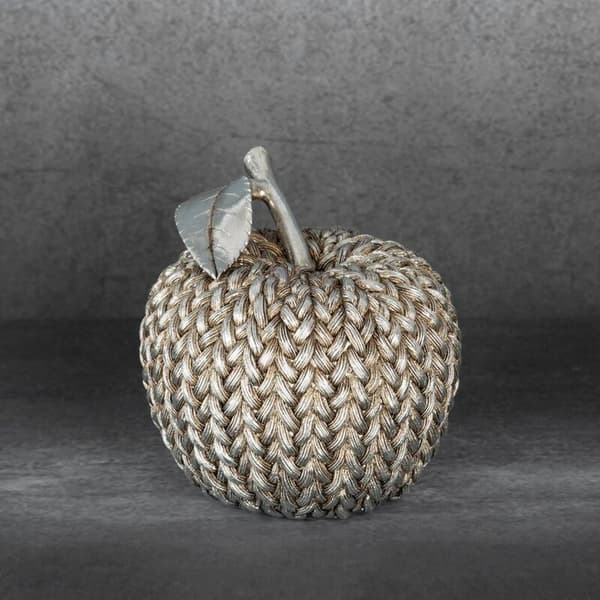 DEKORATIV MØL-FIGUR 13 X 13 X 13 CM SØLV