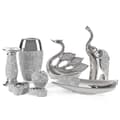 Miniatyrbild 3 av 3: PALMER DEKORATIV PLATTA (01) 31 X 17 X 7 CM SILVER