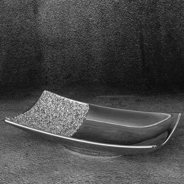 PALMER DEKORATIV PLATTA (01) 31 X 17 X 7 CM SILVER