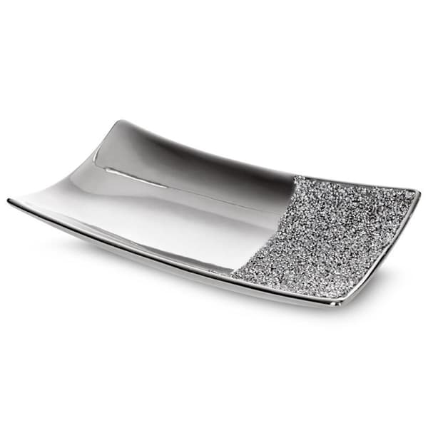 PALMER DEKORATIV PLATTA (01) 31 X 17 X 7 CM SILVER