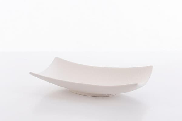 DEKORATIV PLADE RISO 31 X 17 X 7 CM CREME