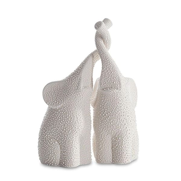 DEKORATIV FIGUR RISO 5 X 14 X 21 CM CREME