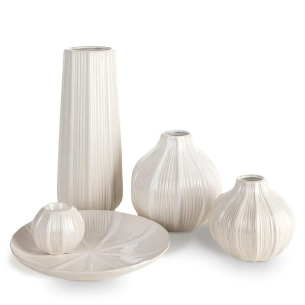 DEKORATIV PLADEGARET (01) 30 X 30 X 4 CM CREME