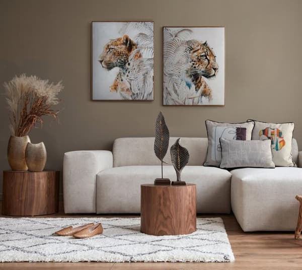 BILLEDE 656 80 X 100 CM BEIGE