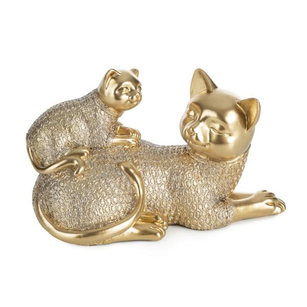 DEKORATIV FIGUR HARIS (06) 9 X 19 X 12 CM GULD