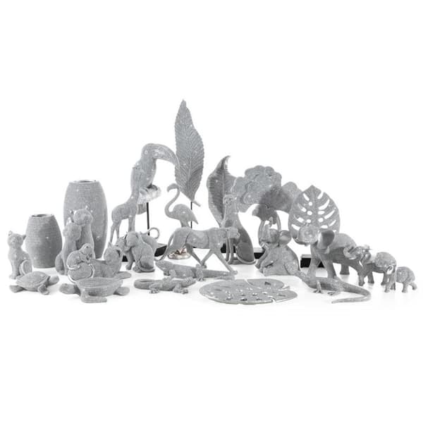 KORISTEINEN FIGURIA ELDO 19 X 10 X 4 CM HOPEAA
