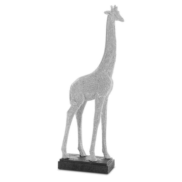 DEKORATIV FIGUR ELDO 13 X 6 X 34 CM SØLV