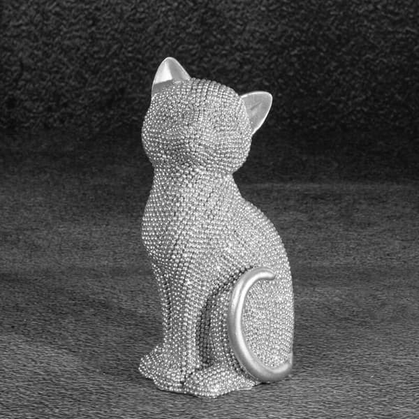 DEKORATIV FIGURIN ELDO 7 X 6 X 15 CM SILVER